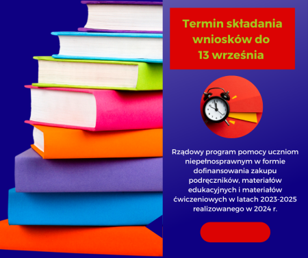 Rządowy program pomocy uczniom niepełnosprawnym w formie dofinansowania zakupu p...