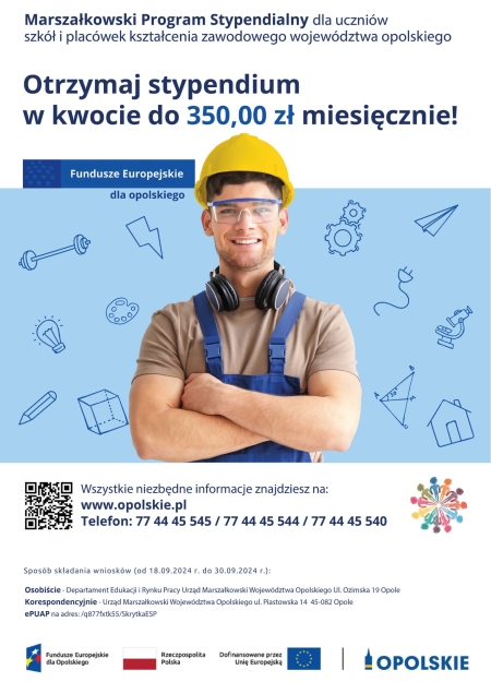 Rusza nabór w programie stypendialnym dla uczniów szkół i placówek kształcenia z...