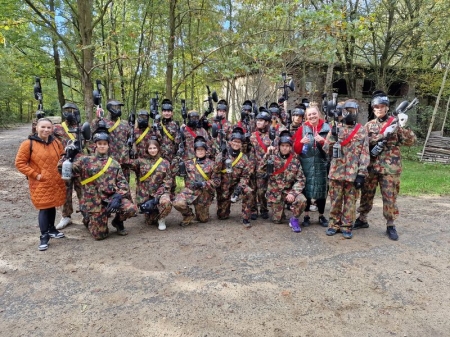 Integracja klasy 2 TBS na paintballu!