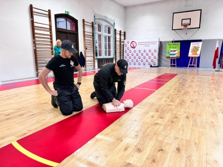 Pierwsza pomoc przedmedyczna - warsztaty z OSP KSRG Michałowice