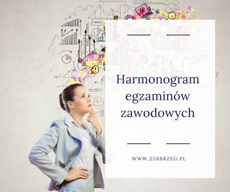 Harmonogram egzaminów zawodowych