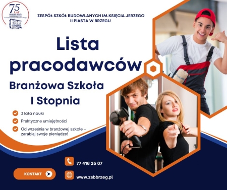 Cech Rzemiosła i Przedsiębiorczości - lista pracodawców 
