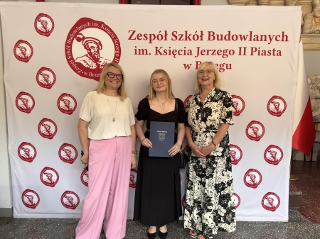 Zakończenie roku szkolnego 2024/2025 w Zespole Szkół Budowlanych w Brzegu