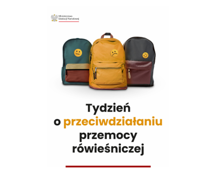 Tydzień o przeciwdziałaniu przemocy rówieśniczej