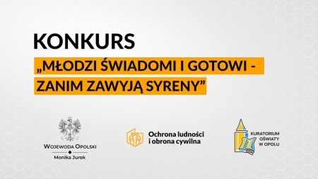 Młodzi świadomi i gotowi – zanim zawyją syreny”.