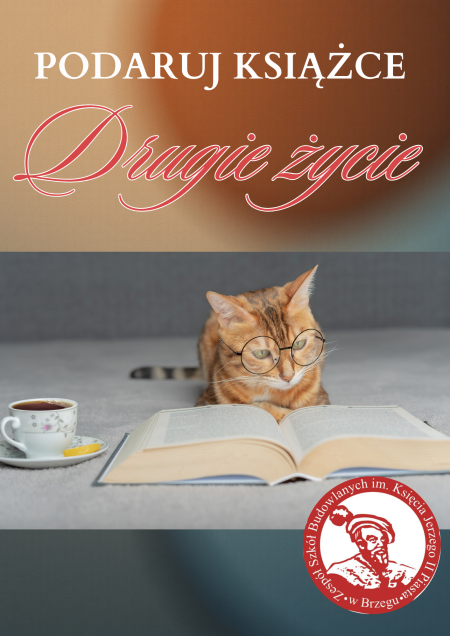 Biblioteka ZSB zaprasza do akcji „Podaruj książce drugie życie”!