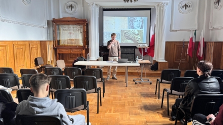 Spotkania ze studentami – edukacja i historia w praktyce