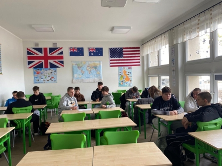 Dzień Św. Patryka na lekcji języka angielskiego u Pani Moniki Kukuły 