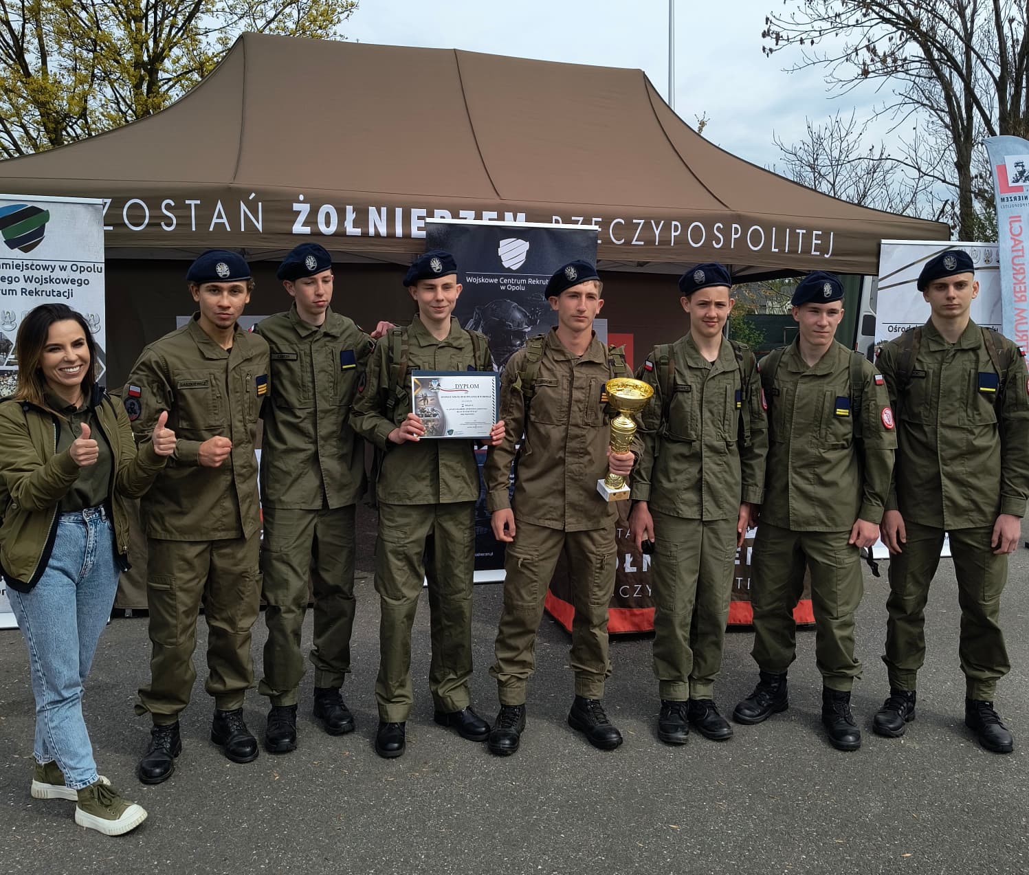 Zwycięstwo w Spartakiadzie Klas Wojskowych - I miejsce w województwie!