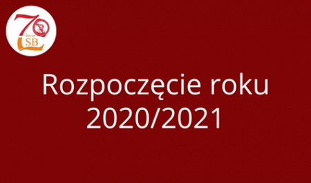 Inauguracja roku szkolnego 2020/2021