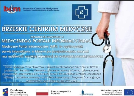 Brzeskie Centrum Medyczne w Brzegu serdecznie zaprasza do korzystania z Medyczne